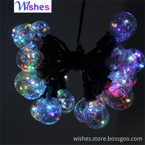 RGB copper wire string lights